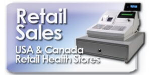 Retail health store sales